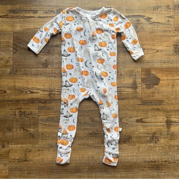 Dreamland Baby Other - Dreamland Baby Bamboo Pumpkin Fall Halloween Print Size 9-12 Months